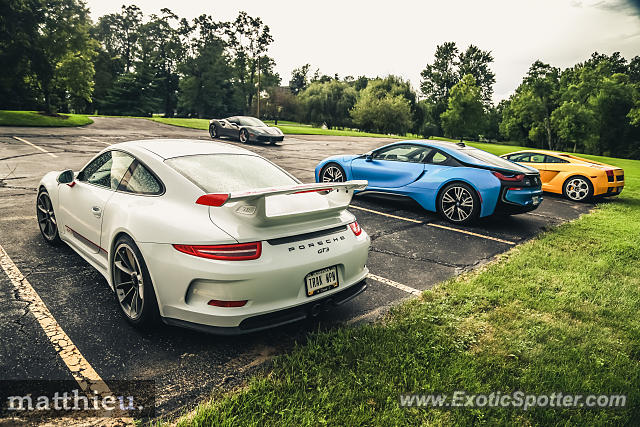 Ferrari 488 GTB spotted in Carmel, Indiana