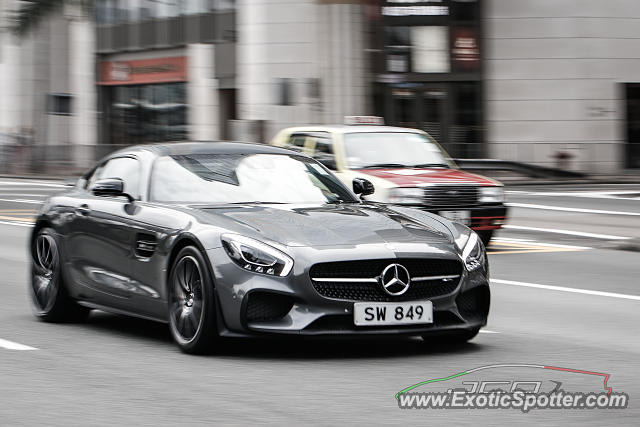 Mercedes AMG GT spotted in Hong Kong, China