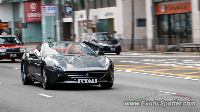 Ferrari California spotted in Hong Kong, China