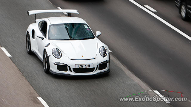 Porsche 911 GT3 spotted in Hong Kong, China