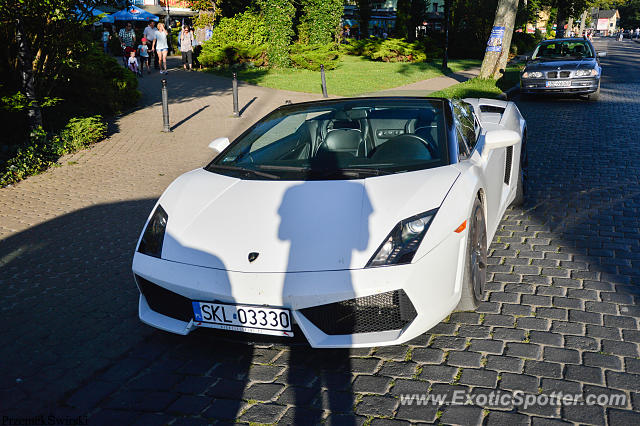 Lamborghini Gallardo spotted in Darłowo, Poland