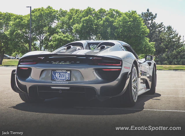 Porsche 918 Spyder spotted in Littleton, Colorado