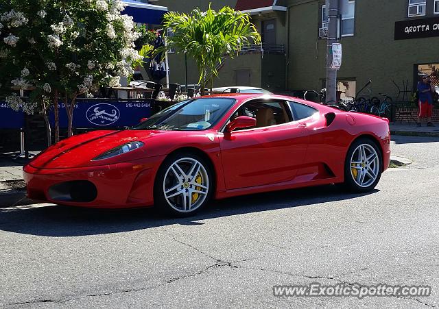 Ferrari F430 spotted in Long Beach, New York