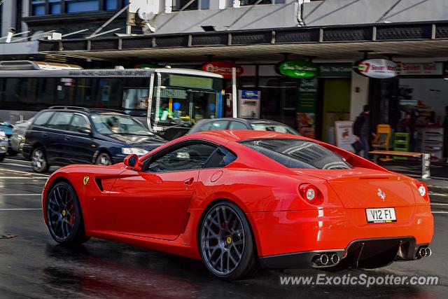 Ferrari 599GTB spotted in Auckland, New Zealand