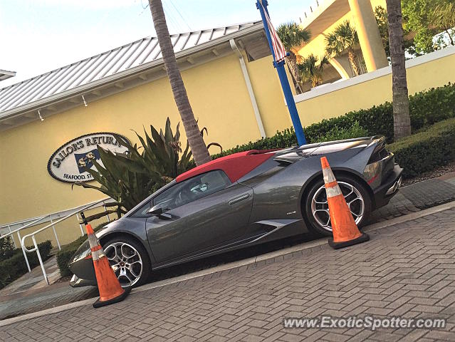 Lamborghini Huracan spotted in Stuart, Florida