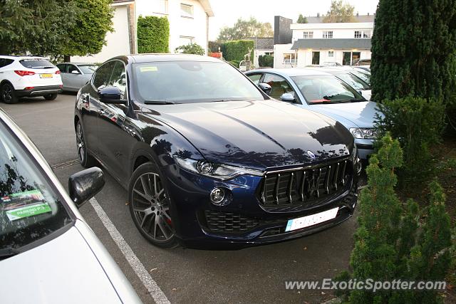 Maserati Levante spotted in Spa, Belgium