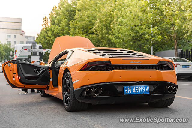 Lamborghini Huracan spotted in Beijing, China