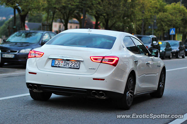 Maserati Ghibli spotted in Baveno, Italy