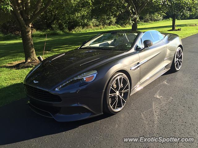 Aston Martin Vanquish spotted in Flemington, New Jersey