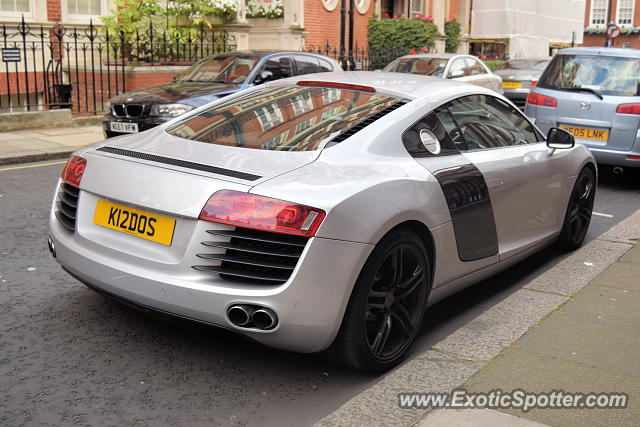 Audi R8 spotted in London, United Kingdom