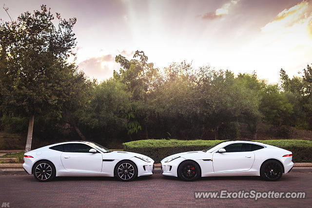 Jaguar F-Type spotted in Tel Aviv, Israel