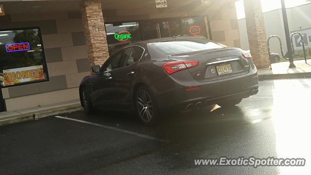 Maserati Ghibli spotted in Brick, New Jersey