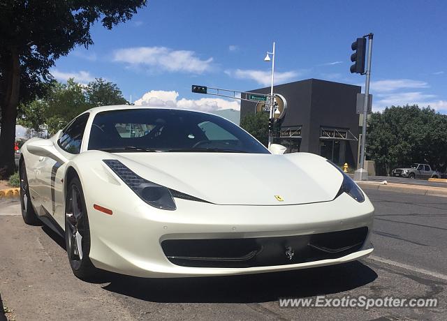 Ferrari 458 Italia spotted in Albuquerque, New Mexico