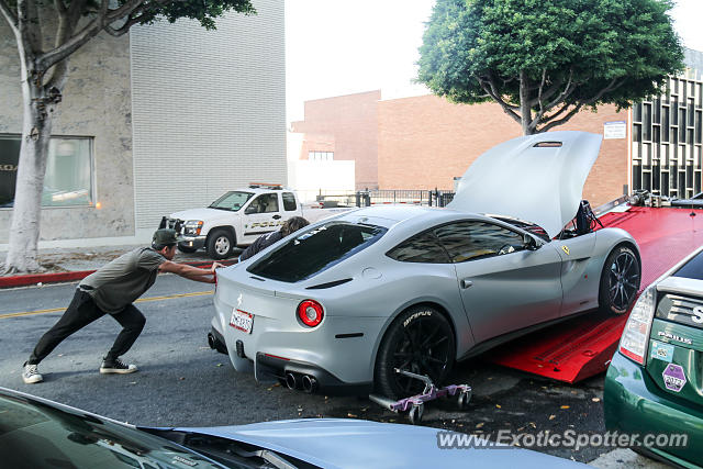 Ferrari F12 spotted in Beverly Hills, California