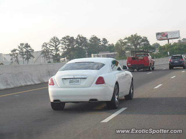 Rolls-Royce Wraith spotted in Chattanooga, Tennessee