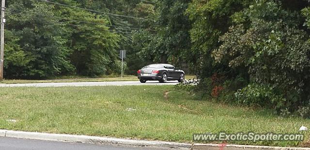 Bentley Continental spotted in Lakewood, New Jersey