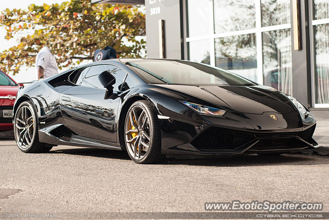 Lamborghini Huracan spotted in BalneárioCambori, Brazil