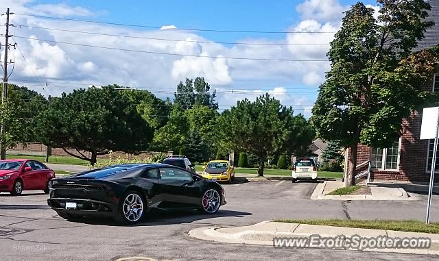 Lamborghini Huracan spotted in London, Ontario, Canada