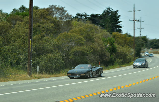 Ferrari Testarossa spotted in Pebble Beach, California