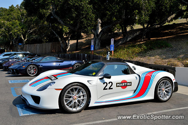 Porsche 918 Spyder spotted in Carmel Valley, California