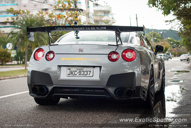 Nissan GT-R spotted in Florianópolis, Brazil