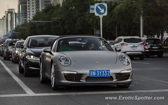 Porsche 911 spotted in Beijing, China