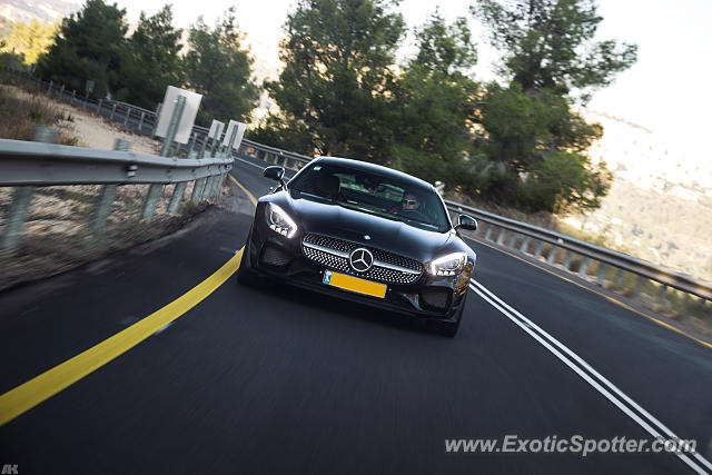 Mercedes AMG GT spotted in Nes harim, Israel