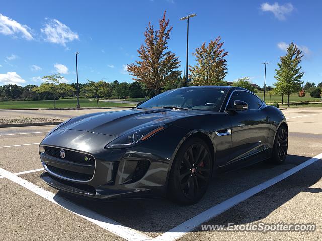 Jaguar F-Type spotted in Madison, Wisconsin
