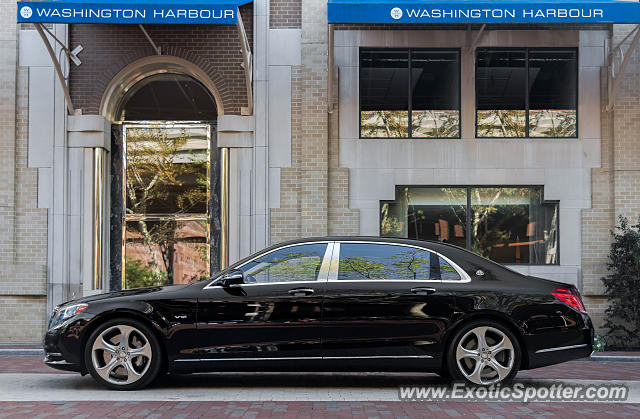 Mercedes Maybach spotted in Arlington, Virginia