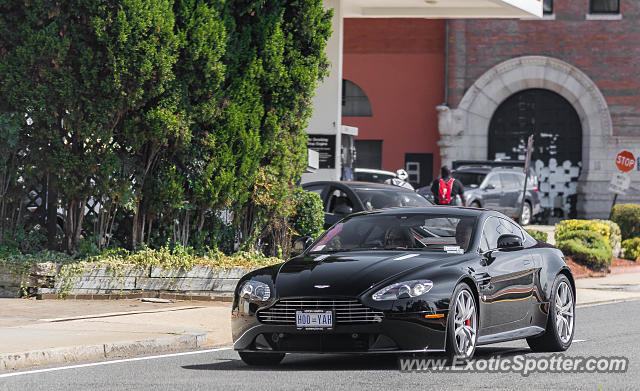 Aston Martin Vantage spotted in Arlington, Virginia