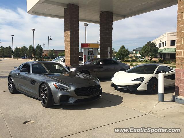 Mercedes AMG GT spotted in Castle pines, Colorado