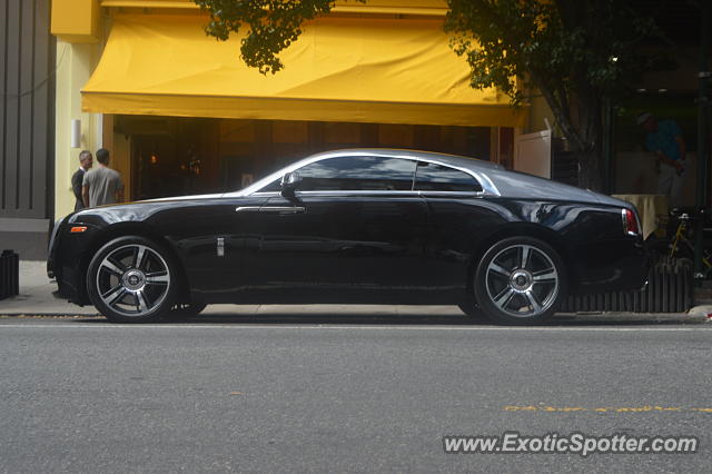 Rolls-Royce Wraith spotted in Manhattan, New York