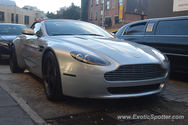 Aston Martin Vantage spotted in Manhattan, New York