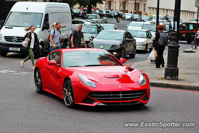 Ferrari F12 spotted in London, United Kingdom