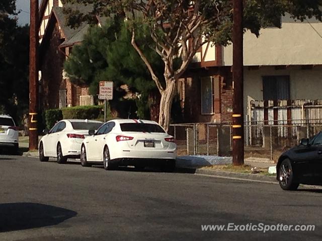 Maserati Ghibli spotted in Monterey Park, California