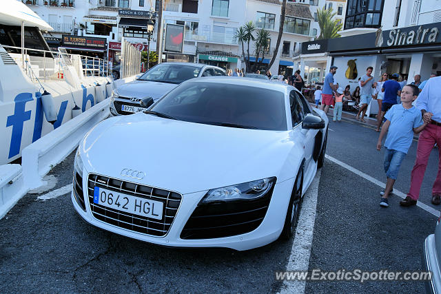 Audi R8 spotted in Puerto Banus, Spain