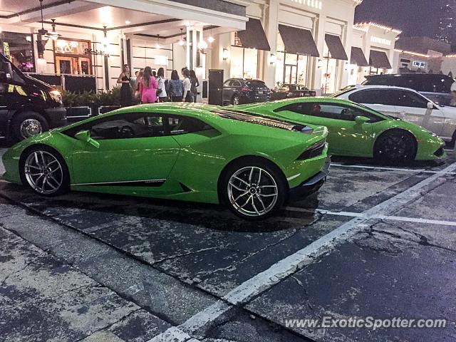 Lamborghini Huracan spotted in Houston, Texas