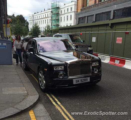 Rolls-Royce Phantom spotted in London, United Kingdom