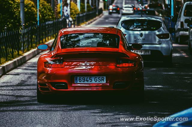 Porsche 911 Turbo spotted in Alicante, Spain