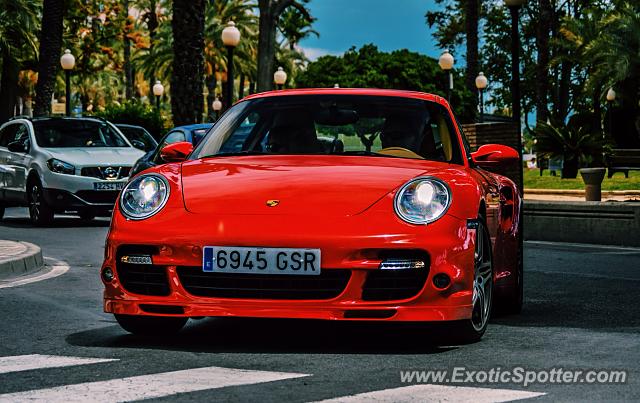 Porsche 911 Turbo spotted in Alicante, Spain