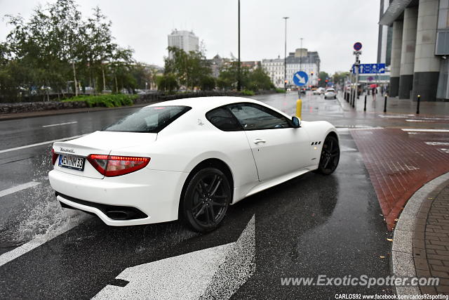 Maserati GranTurismo spotted in Warsaw, Poland