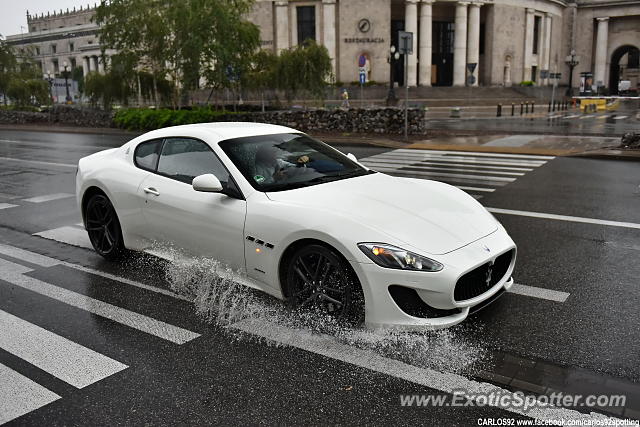 Maserati GranTurismo spotted in Warsaw, Poland