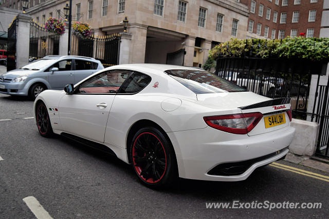 Maserati GranTurismo spotted in London, United Kingdom