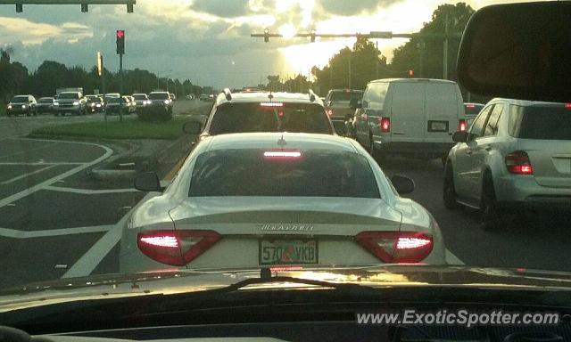 Maserati GranTurismo spotted in Brandon, Florida