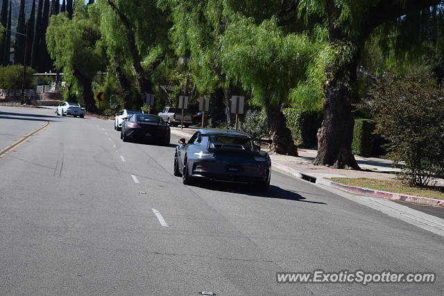 Porsche 911 GT3 spotted in Los Angeles, California