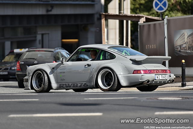 Porsche 911 spotted in Warsaw, Poland