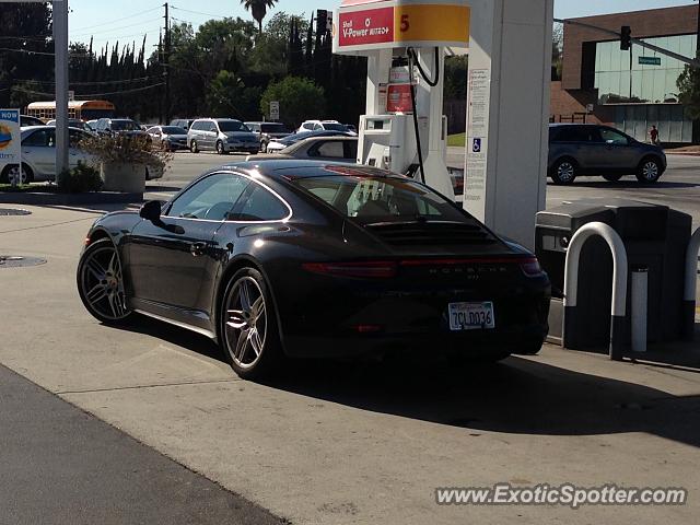 Porsche 911 spotted in San Gabriel, California