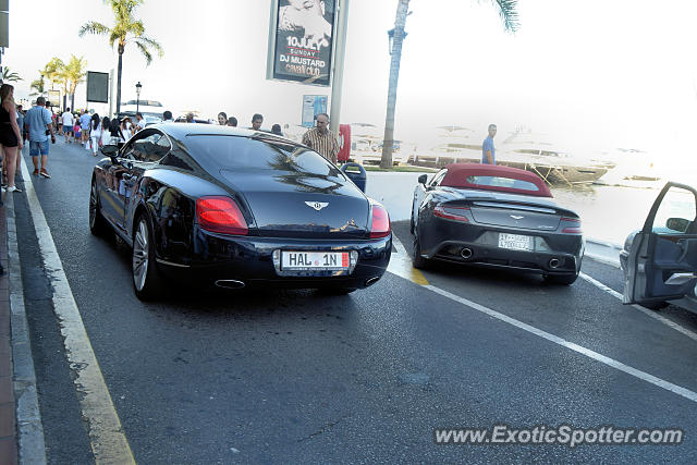 Bentley Continental spotted in Puerto Banus, Spain