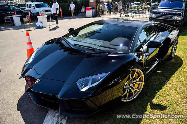 Lamborghini Aventador spotted in Saratoga Springs, New York