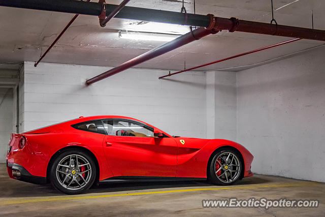 Ferrari F12 spotted in Arlington, Virginia